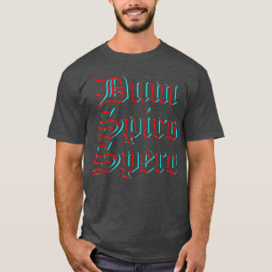 T-shirt Dum Spiro Spero Langue Latin Phrase Education Mo