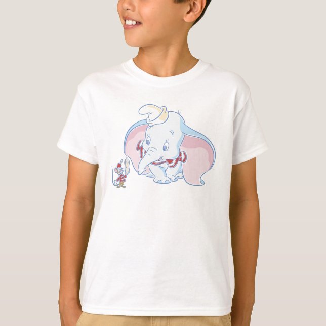 T-shirt Dumbo et Timothy (Devant)
