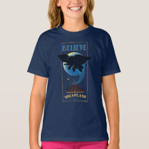 T-shirt Dumbo  L'art d'attraction "Croyez-vous" de Dreamla
