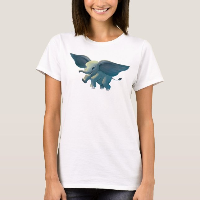 T-shirt Dumbo| L'Art Peint Dumbo Volant (Devant)