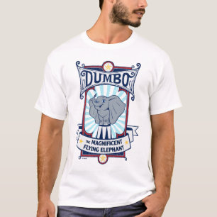 T-shirt Dumbo  Le Magnifique Flying Elephant Circus Art