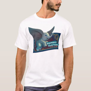 T-shirt Dumbo Merveilleux Eléphant S'Enfonce Dans L'Art