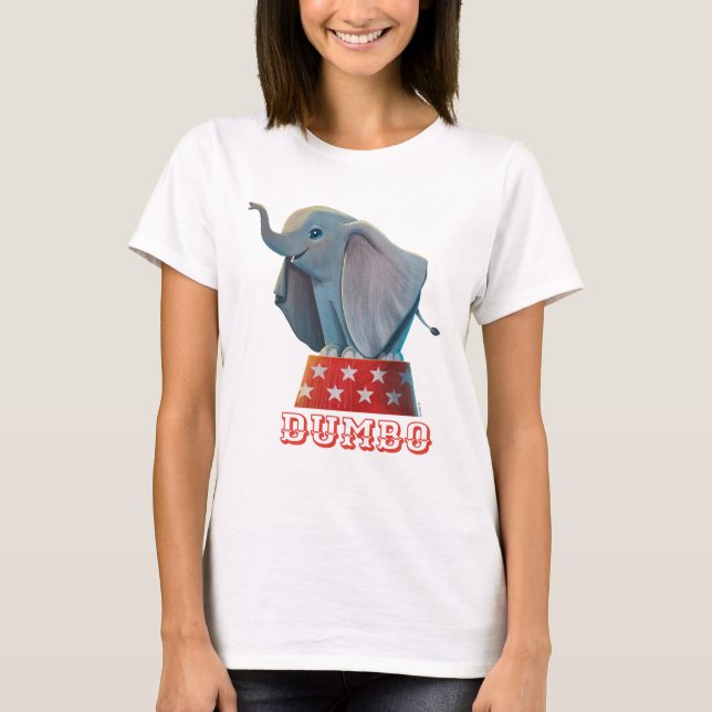 T-shirt Dumbo| Podium Smiling Atop Circus (Devant)