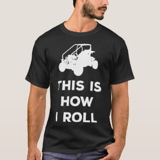 T-shirt Dune Buggy C'Est Comme Ça Que Je Roule Funny Graph