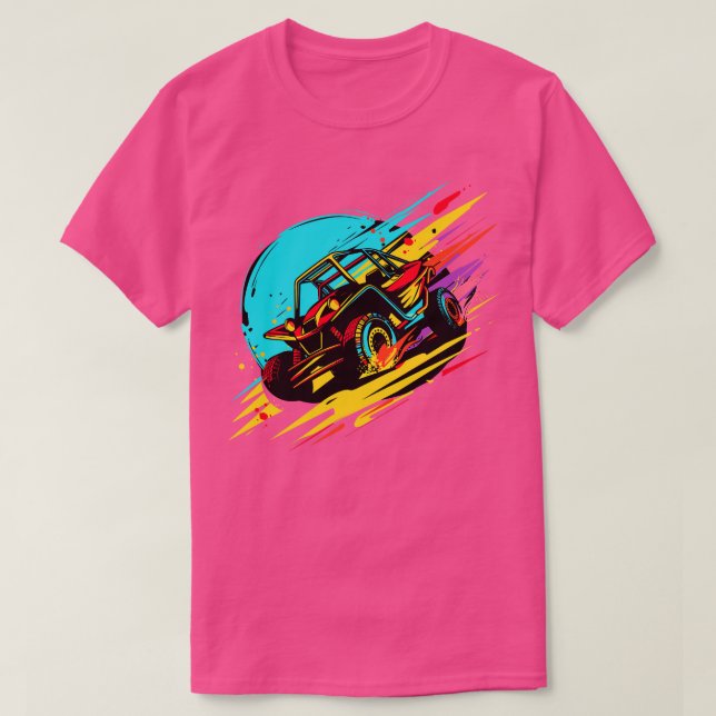T-shirt Dune Buggy Lover Buggy Pride Sand Racing Sand Rail (Design devant)