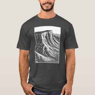 T-shirt Dunes de sable dessinées au désert