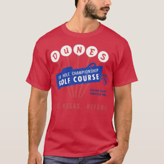 T-shirt Dunes Golf Course - Las Vegas Vintage