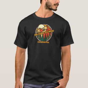 T-shirt Dunes vintages de Pajaro Californie Randonnée de m