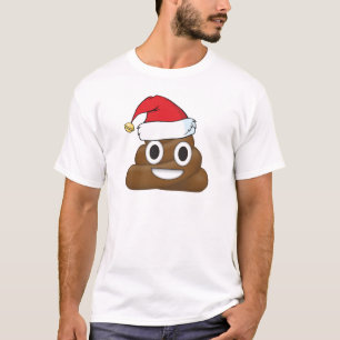 T-shirt Dunette hilare Emoji de Noël