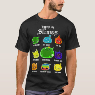T-shirt Dungeon Game Dragons Master Slime King RPG 