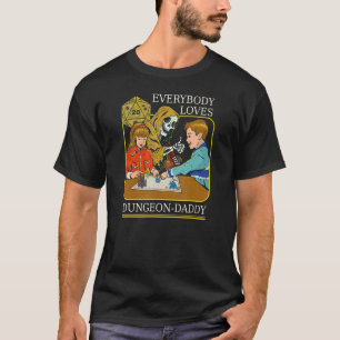 T-shirt Dungeon Père Rpg Rôle Jeu Jeu Jeu Jeu Jeu Dice D2