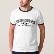T-SHIRT d'université de trombone