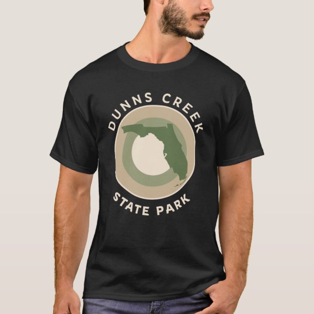 T-shirt Dunns Creek State Park Floride Bullseye FL Souveni (Devant)