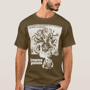 T-shirt Dunwich Horror les années 70 Cult Classic SciFi Fi