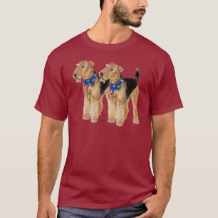 T-shirt Duo de drapeaux patriotiques