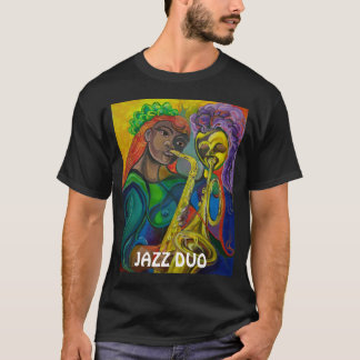T-shirt Duo de jazz