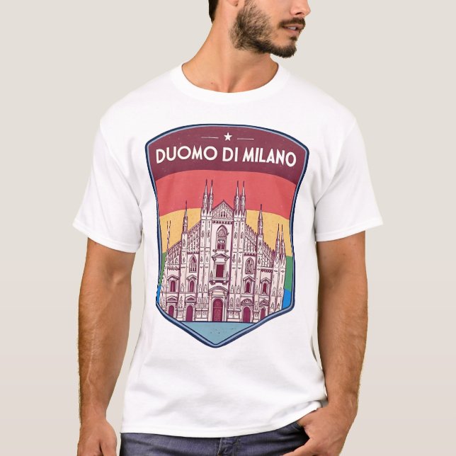 T-SHIRT DUOMO DI MILANO (Devant)