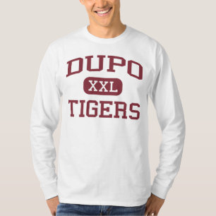 T-shirt Dupo - tigres - école de cycle du secondaire -