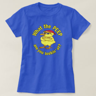 T-shirt Dur de Pâques Poulet Poulet Humour