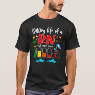 T-shirt Durée De Vie De La Batterie D'Un Hôpital Certifié