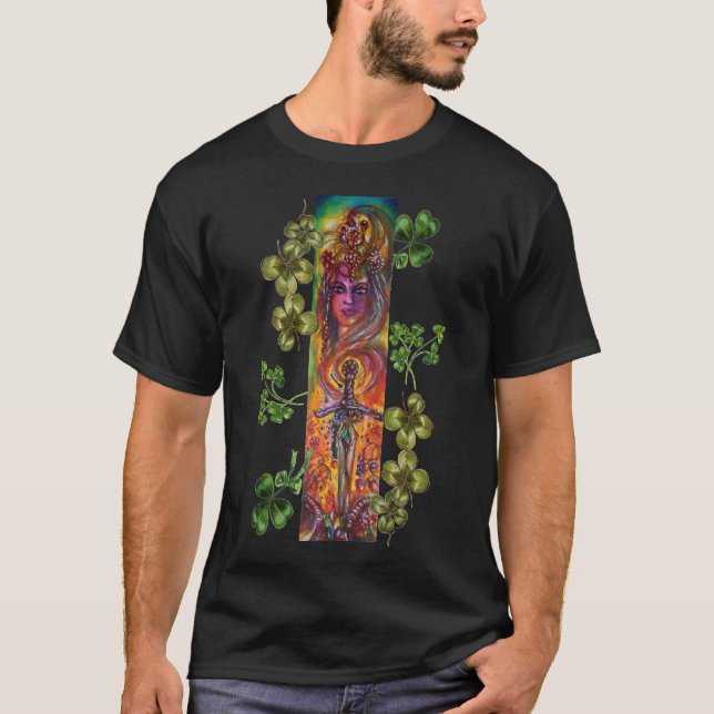 T-shirt DURENDAL ET ANGEL, Fête de la Saint Patrick (Devant)