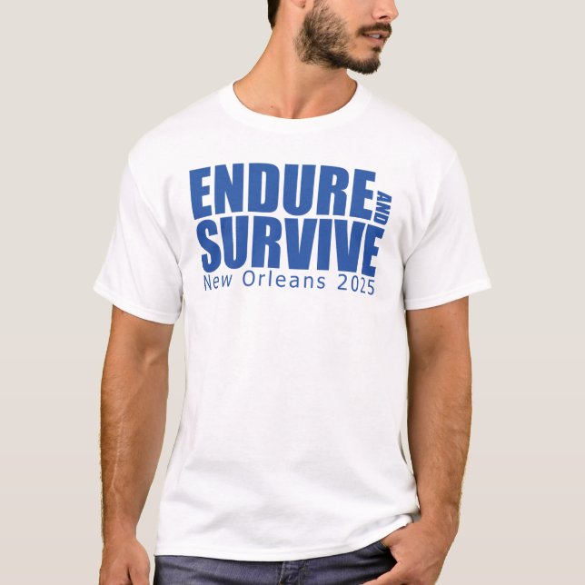 T-shirt Durer et survivre (Devant)