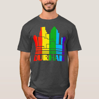 T-shirt Durham Pride Durham LGBT Gift LGBTQ Supporter Tee