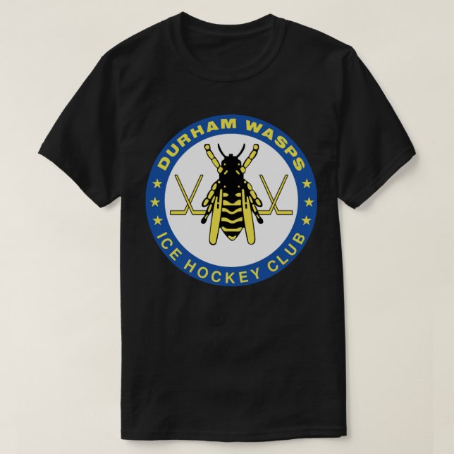 T-shirt Durham Wasks Équipe de hockey sur glace Essential  (Design devant)