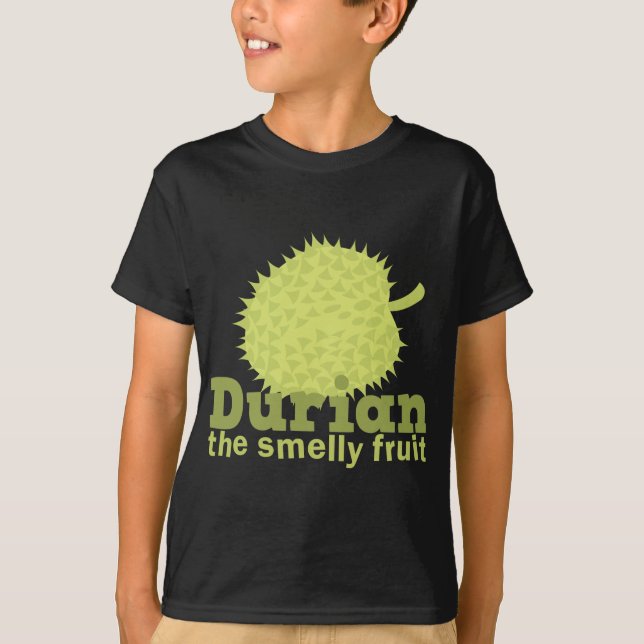 T-shirt Durian le fruit puant (Devant)