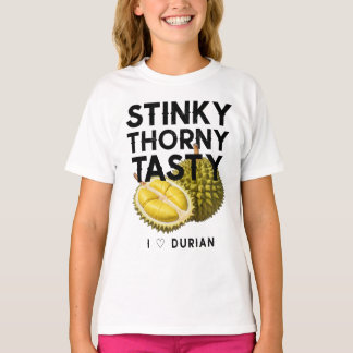 T-shirt Durian : Puant, Thorny, Savoureux