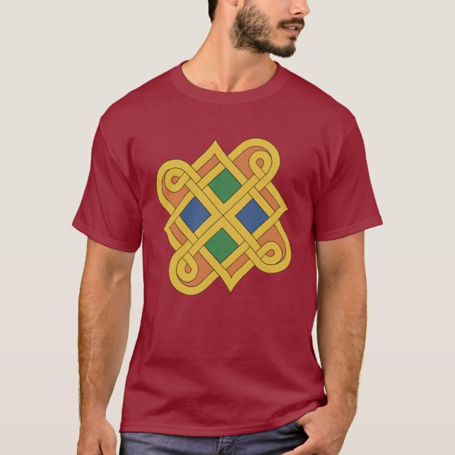 T-shirt Durrow Knotwork 2016 (Devant)