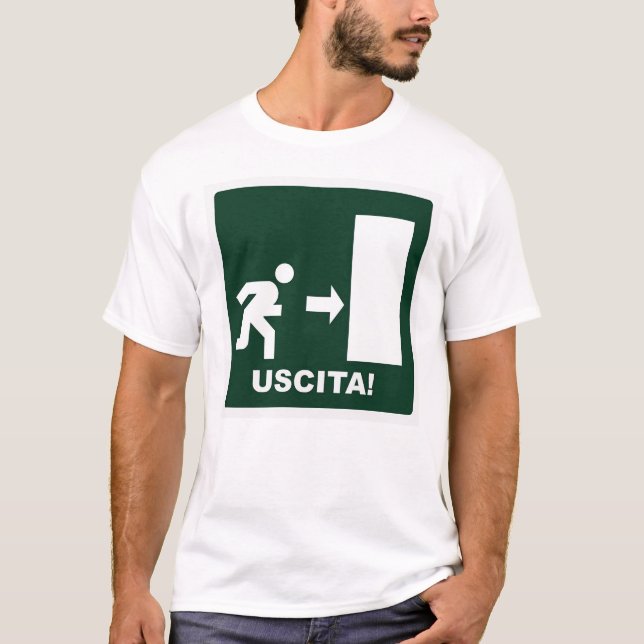 T-shirt d'Uscita (Devant)