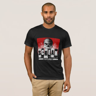 T-shirt d'usine de cri perçant (noir)