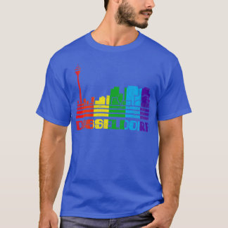 T-shirt Dusseldorf Pride Dusseldorf LGBT Cadeau LGBT LGBTQ