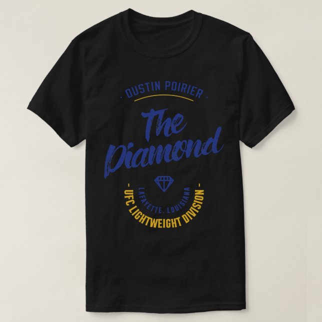 T-shirt Dustin    PoirierTypographie Badge 2 Classic T Shi (Design devant)