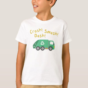 T-shirt Dusting Car Garbage Man Garbage Collection Dust