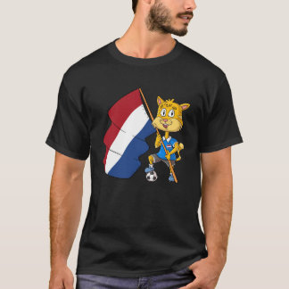 T-shirt Dutch fan cat