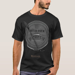 T-shirt Dutch Oven, chef de la Cast Iron Lid and Lid bakin