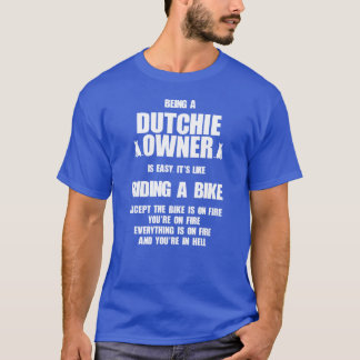 T-shirt Dutch Shepherd Owner Easy Like Riding A Bike frien