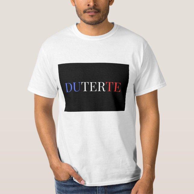 T-shirt duterte (Devant)