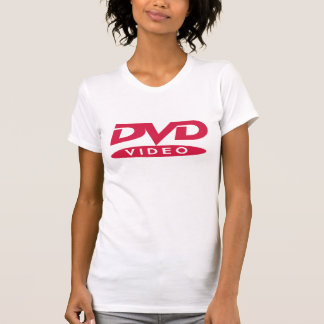 T-shirt DVD Red Logo - Women