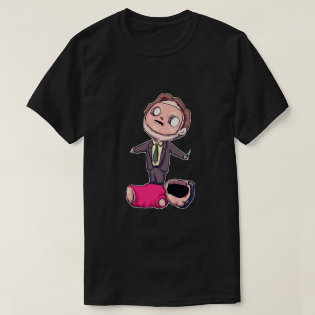 T-shirt Dwight Office CP Échec   (Design devant)