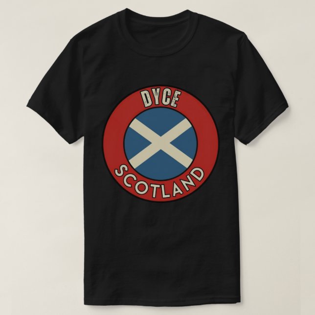 T-shirt Dyce, Écosse (Design devant)