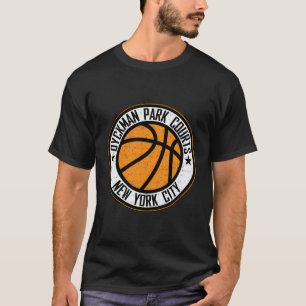 T-shirt Dyckman Park Basketball Circle Trouvé Impression
