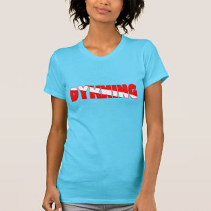 T-shirt Dykning (danois)