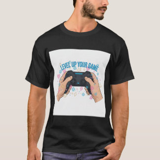 T-shirt Dynamic Esports Champion Gaming Controller Design