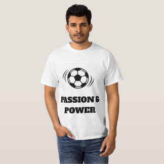 T-Shirt Dynamique Passion Foot - Balle minimaliste