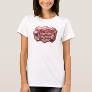 T-shirt Dynamique Rose VIN D'ABORD TOUT LE RESTE E