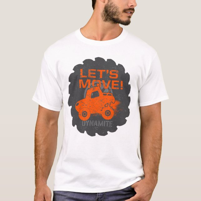 T-shirt Dynamite, bougeons ! (Devant)