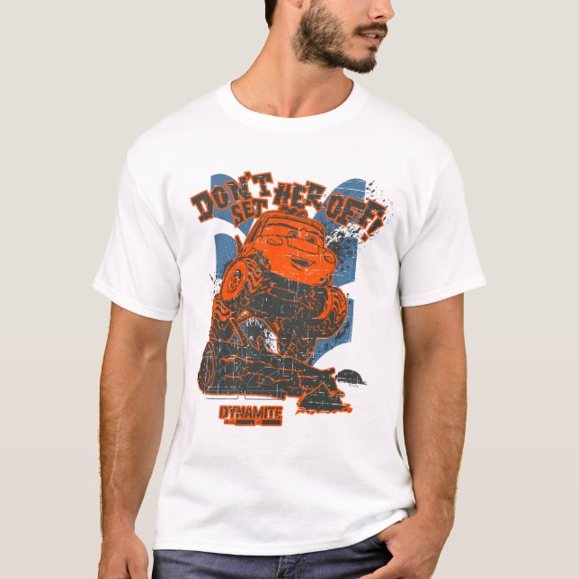 T-shirt Dynamite, ne la mets pas en marche ! (Devant)